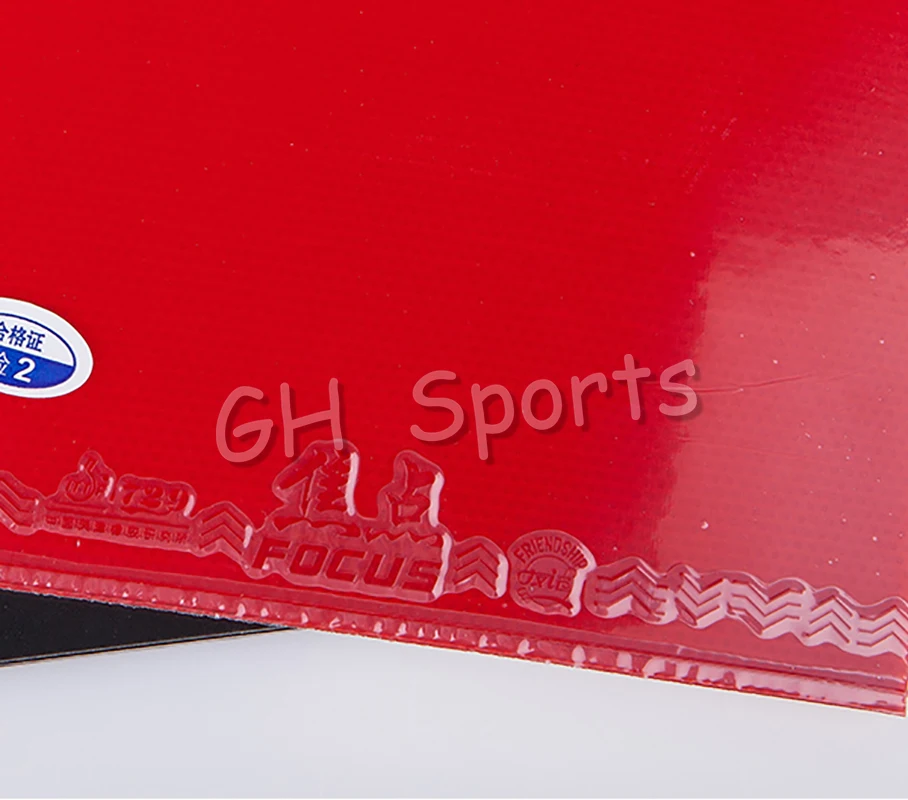 RITC 729 الصداقة التركيز III قنص التركيز 3 هجوم زائد حلقة النقاط في تنس طاولة المطاط مع الإسفنج بينغبونغ المطاط 2.1mm