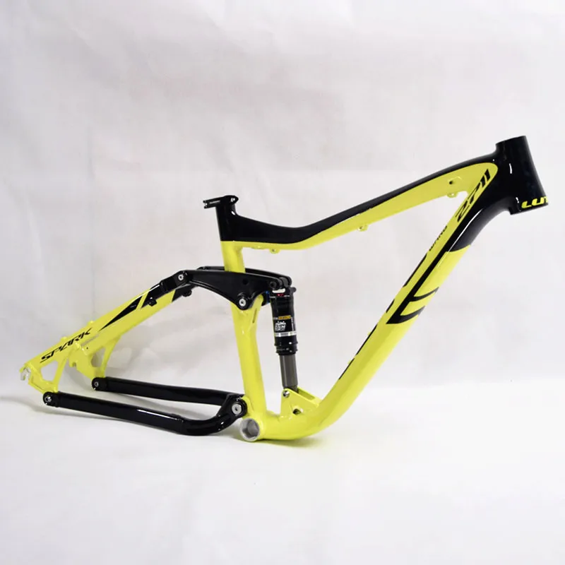 Flash Deal 2018  Mountain Bike Frame 26/27  5er * 17 iInches Full Suspension Aluminum Frame Bicycle Frame 3