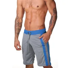 Брендовые Модные мужские спортивные шорты дышащие быстросохнущие короткие брюки высокого качества 111% полиэстер повседневные новые мужские шорты