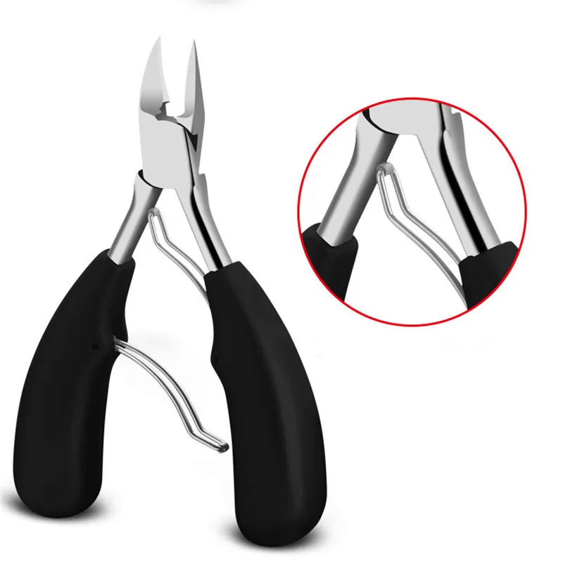 

NOQ Cuticle Nipper Professional Cutter Pliers Removes Steel Cuticles Forceps Dead Skin Remove Nail Cutting Scissors Stainless