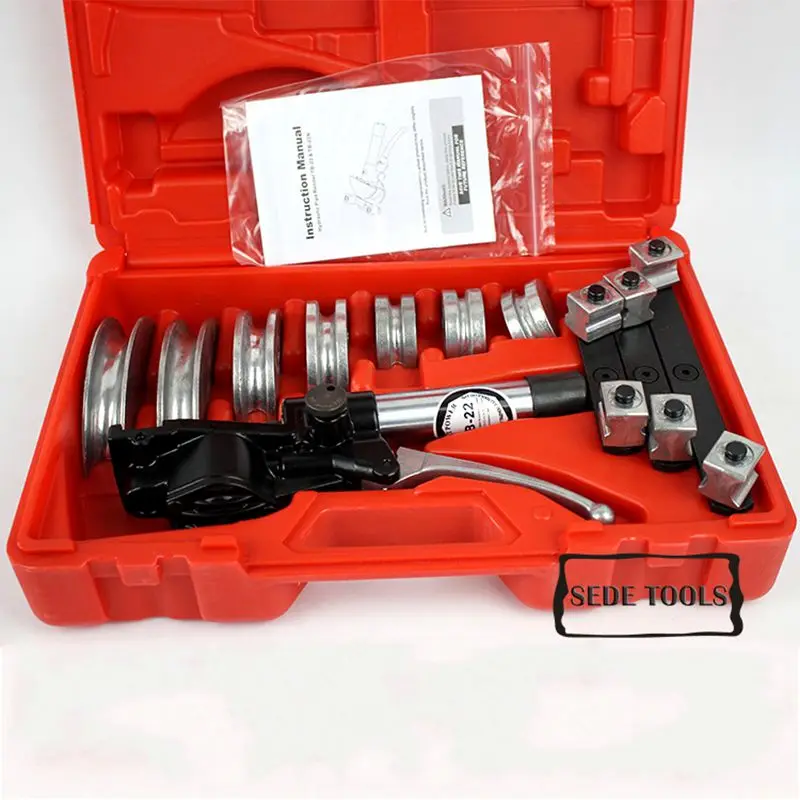 

Hydraulic Manual Copper Pipe Bender Tube Bender in inch size for 1/4'', 5/16'', 3/8'', 1/2'', 5/8'', 3/4'', 7/8'' TB-22