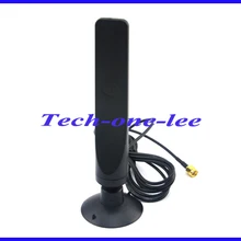 10 шт./лот 5,8 ГГц 2,4 ГГц антенна 10dbi Omni двухдиапазонная антенна с разъемом RP SMA