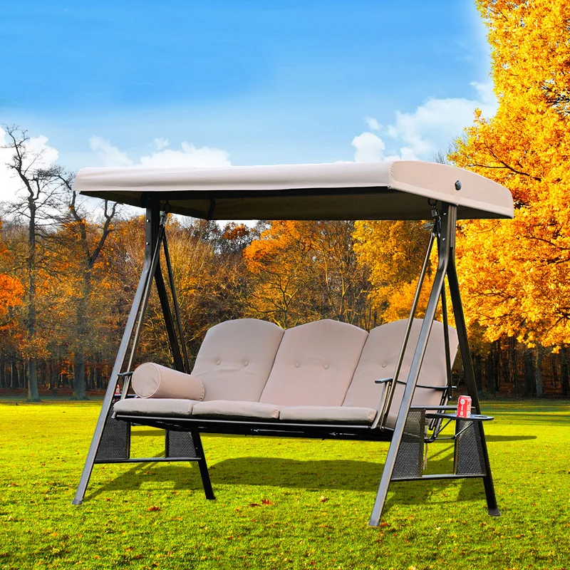 

Chris indoor and outdoor single two people three people, adult children's swing swing swing dream iron chair