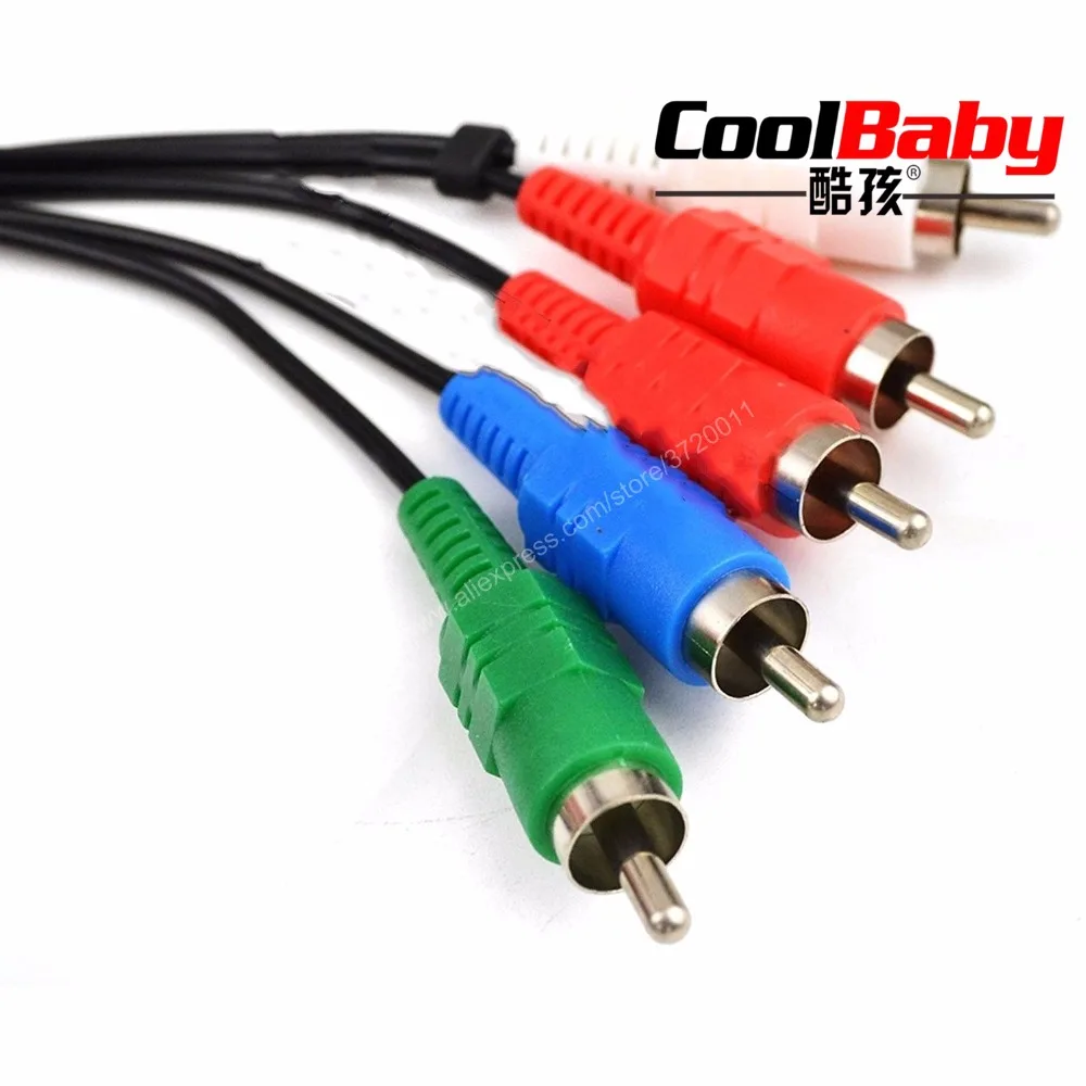  1 Pz HD Component AV Cable TV Ad Alta Definizione Collegamento di Collegamento cavo Audio Video Cav