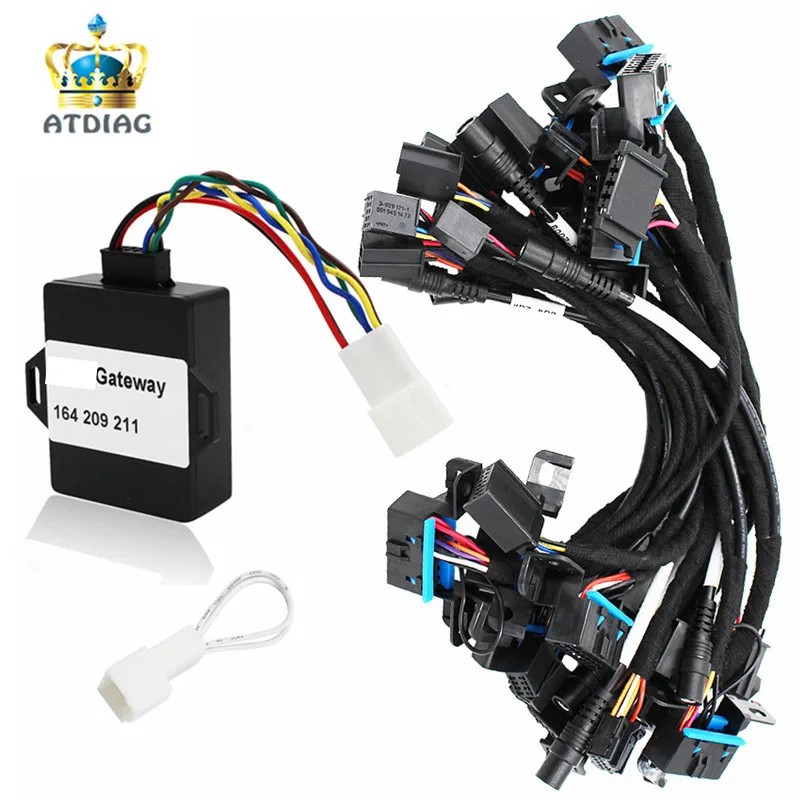 

NEW 12 Cables EIS ELV Test Cables for M-ercedes for B-enz Works Together with VVDI MB BGA Tool with G-ateway 164 209 211 adapter