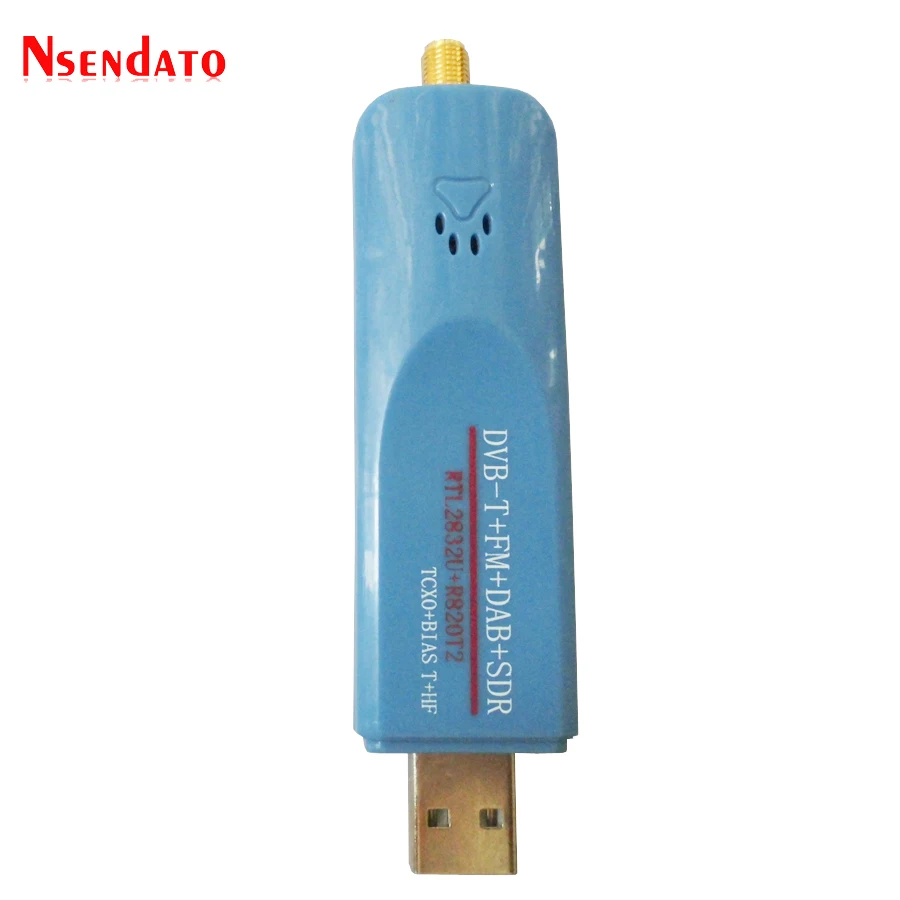 Цифровой USB 2 0 RTL SDR Smart DVB T TV Stick + DAB FM RTL2832U R820T2 500 кГц 1 7 ГГц тюнер приемник с