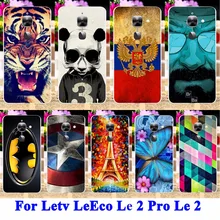 Anunob Soft TPU Hard PC Cases For LETV LeEco Le 2 Pro X20 X25 X620 X621 X526 X527 S3 Covers Panda Tiger Shell