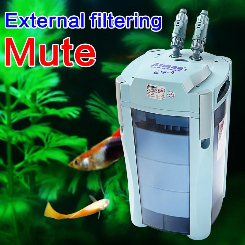 

ATMAN EF-2 fish tank external filtering barrel Biochemecal filter for fish tank External filter