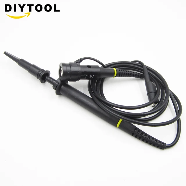 100X P4100 osciloscopio de alta tensión 2KV osciloscopio Scope pasivo Clip Probe Kit 100MHz con marcador anillo localización manga 100X P4100 osciloscopio de alta tensión 2KV osciloscopio Scope pasivo Clip Probe Kit 100MHz con marcador anillo localización manga