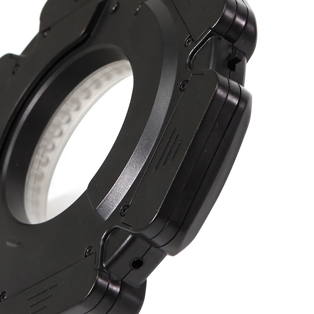 Светодиодный кольцевой светильник Selens с регулируемой яркостью 160 чипов светодиодный светильник для DSLR DV видеокамеры Видео 5600K адаптер для объектива кольцевая лампа
