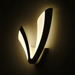 Светодио дный настенный светильник современная спальня причальная лампа гостиная коридор настенный светильник с простым ресторанным