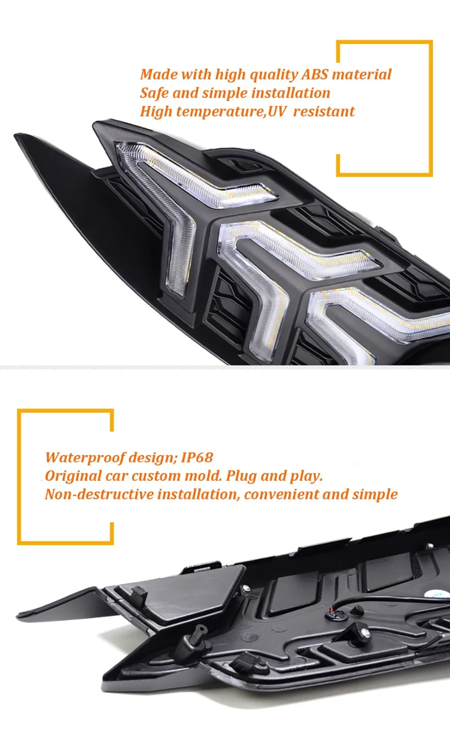 1 Set Car LED Daytime Running DRL Light Turning Signal Lights Fog Lamp Bulbs Car Styling Accessories For Honda Civic 2016 2017 1 Set Car LED Daytime Running DRL Light Turning Signal Lights Fog Lamp Bulbs Car Styling Accessories For Honda Civic 2016 2017
