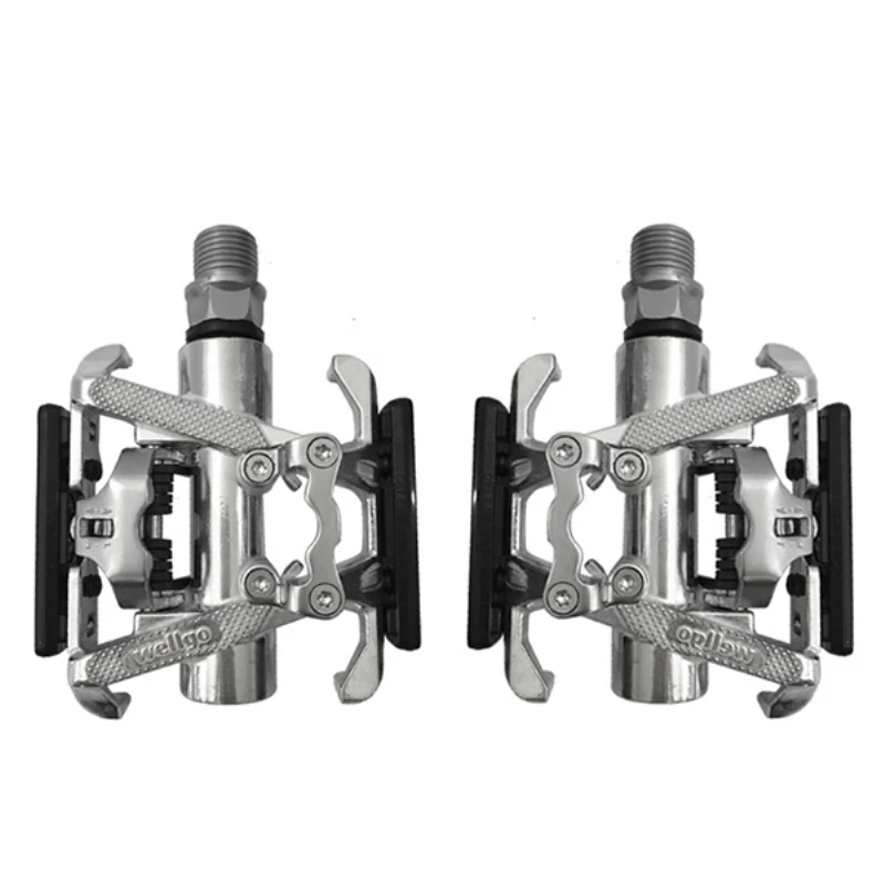 C099 Aluminum Alloy +CR MO Foot Pedal Road/Mountain Bike Lock Riding