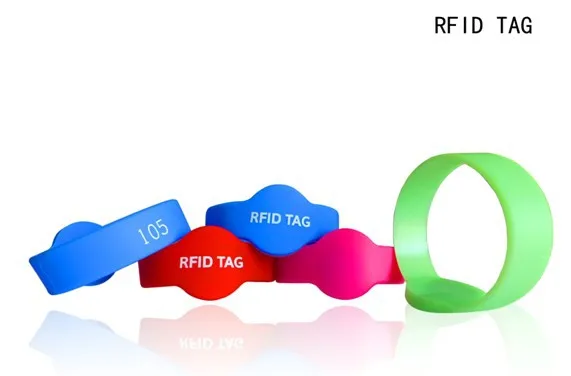 

LF TK4100 chip RFID Wristband Tag Silicone Tag