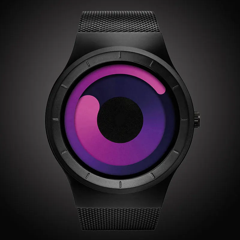 

Mens Watches Brand Luxury Military Sport Stainless Steel Mesh Strap Quartz wristwatches Unisex Men's Wrist watch Relogio