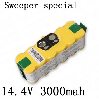

GTK 14.4V NIMH 3000mAh battery pack 14.4v nimh for Robot Sweeper vacuum cleaner replacement replace original one
