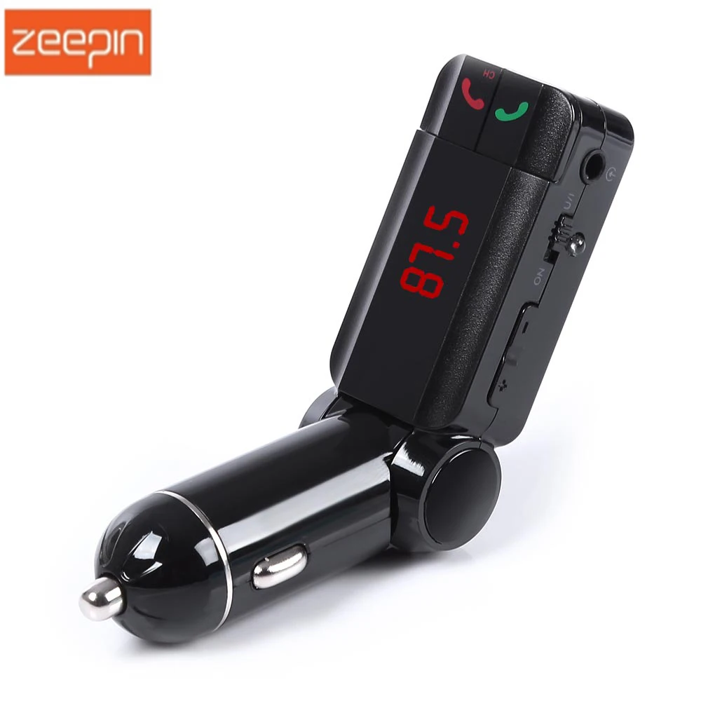 ZEEPIN BC06S FM Transmitter Hands free Wireless Bluetooth