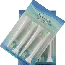 Wholesale 2000pcs HX6074 Electric Sonic Replacement Brush Head For Philips Sonicare Toothbrush Heads Diamondclean Soft Bristles