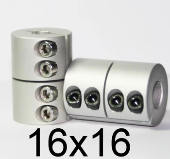 

16x16 Rigid clamping screws Solid Coupling for Engraving machine,16mm shaft butt-muff coupler