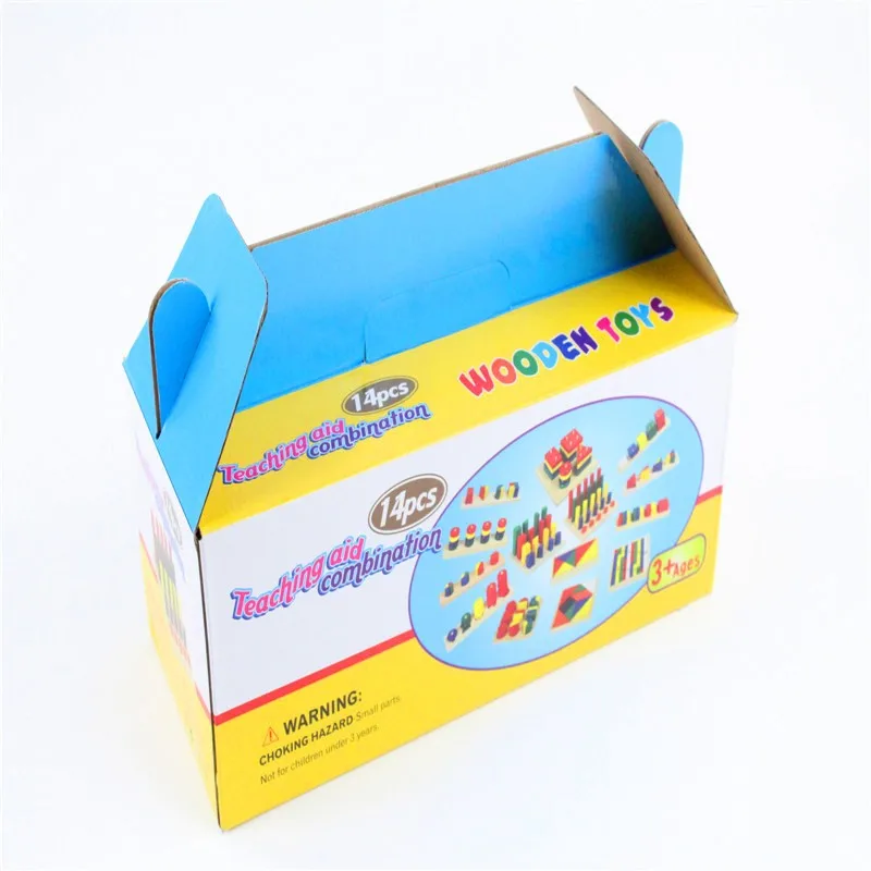 Brinquedo do Bebê Pré-escolar de Formação Montessori Sensorial Brinquedos Lote = 14 Peças Educação Infantil Crianças Juguetes 1 7 lote = 14 peças educação pré-escolar de