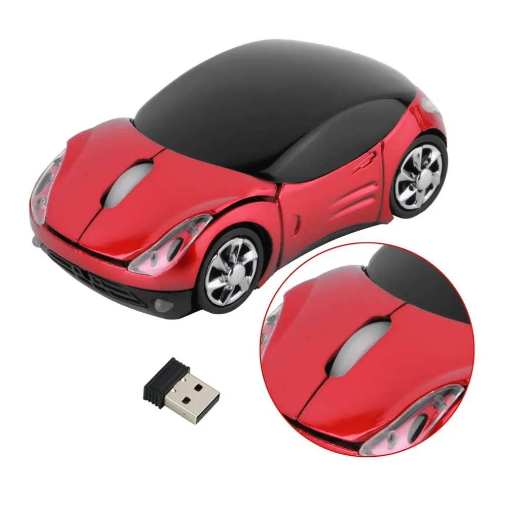 Chevrolet Car Shape Mouse Creative 3D Car Shape Wireless Mouse With 1000DPI