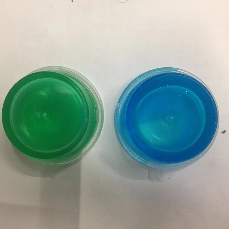 Jogo de Lama de Cristal Brinquedos do Miúdo Brinquedos de Pelúcia para Crianças Cores Argila Lodo Faça Você Mesmo Transparente Magia Plasticina Brinquedo Bolha Geléia Lama 12 18 Argila de modelagem