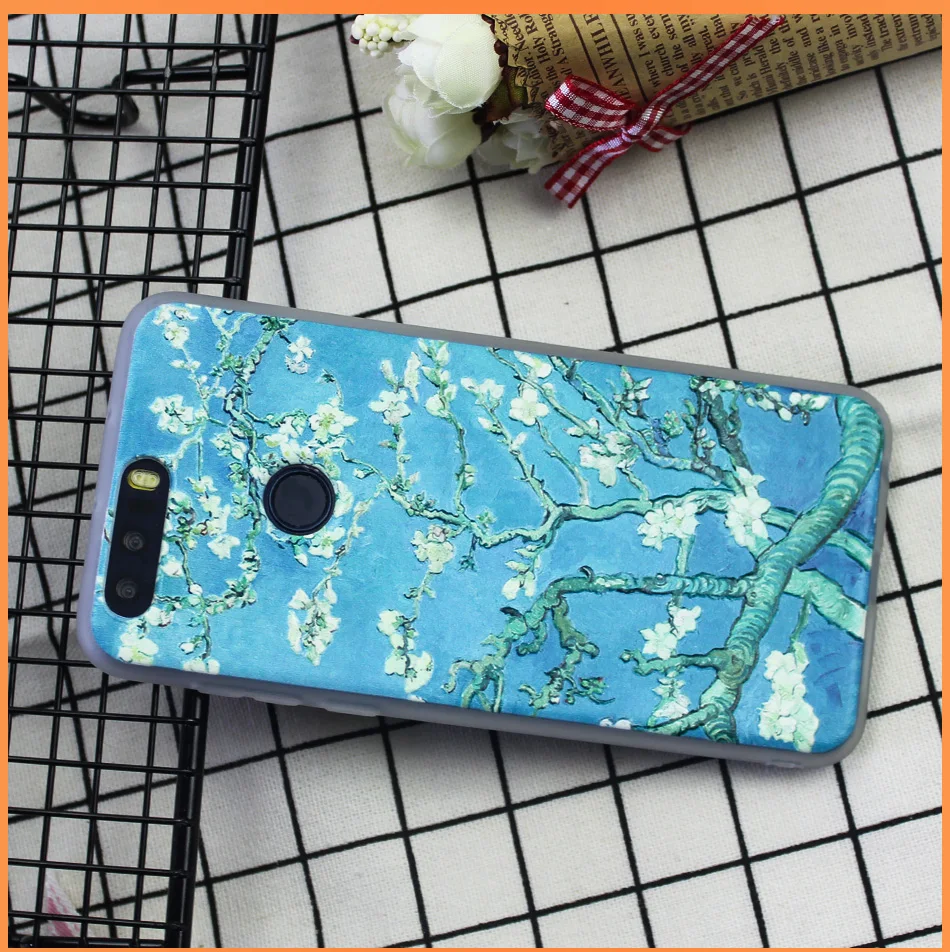 !ACCEZZ Soft Funny Cartoon Protective Back Cover Case For Huawei P9 Mate 89 Honor 78 Case Bumper TPU Painting Shell Funda Capa (13)