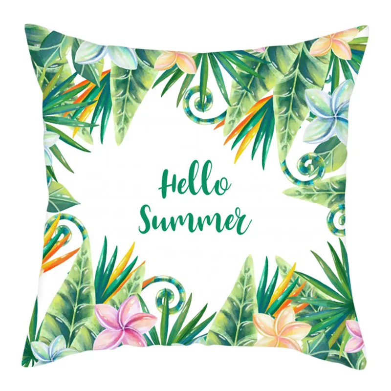 

Nanacoba Flower Plant Throw Pillow Cushion Cover Office Lumbar Pillow Sofa Cushion Pillow Case Cover for Living Room Decoration