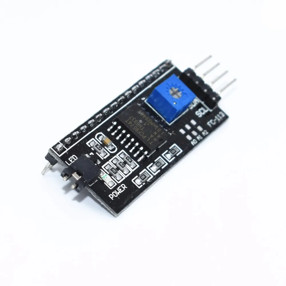 

IIC I2C TWI SPI Serial Interface Board Port 1602 2004 LCD LCD1602 Adapter Plate LCD Adapter Converter Module PCF8574