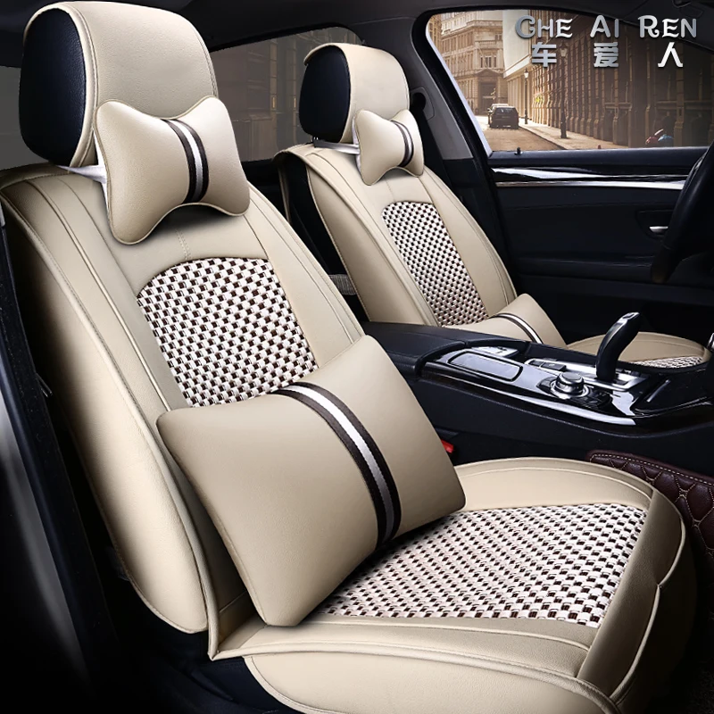 

CHE AI REN The new 6D Styling Car Seat Cover For Toyota Camry 40 RAV4 Verso FJ Land Cruiser LC 200 Prado 150 120,Car pad,Stylin