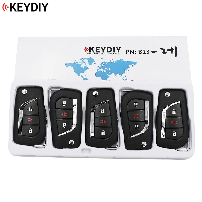 5 шт./лот, KEYDIY 2+ 1 кнопки универсальный пульт дистанционного управления Управление Key b-серия B13-2+ 1 для KD мини KD900 KD900+, URG200 KD-X2