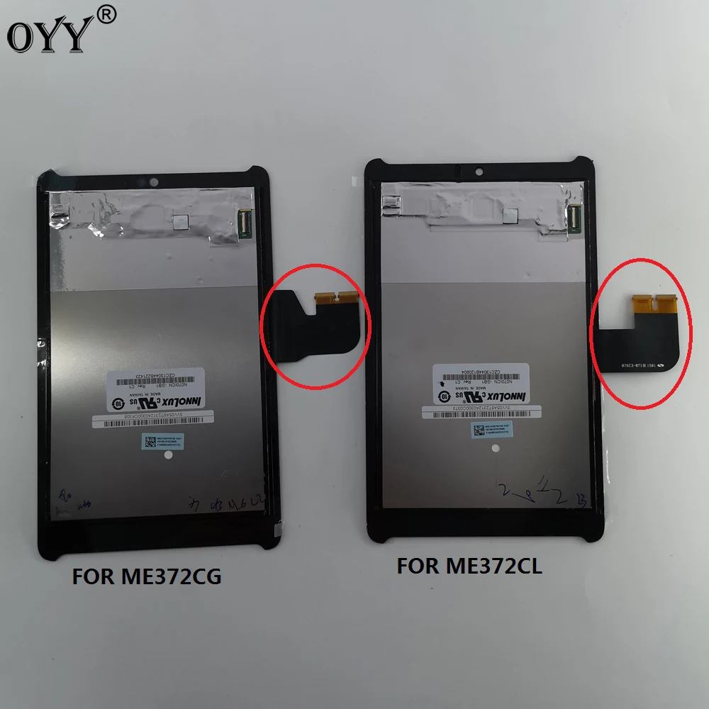 7 &quotЖК дисплей Матрица сенсорный экран дигитайзер полная сборка для Asus Fonepad ME372CG