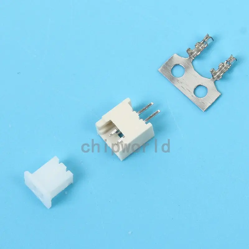 

Micro JST 1.25mm T-1 2-Pin Straight Connector Plug Female ,Male x 50 Sets