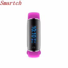 Smartch V8 smart Сердечного ритма Приборы для измерения артериального давления Мониторы Фитнес браслет, Трекер Активности Шагомер Смарт-браслет PK Xiaomi B