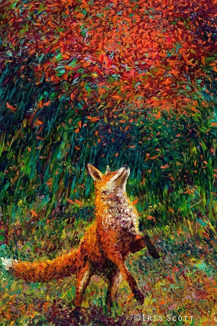 

5d Diy Resin Diamond Painting Animal Fox Cross Stitch Full Embroidery Elves Pattern Rhinestone Pasted