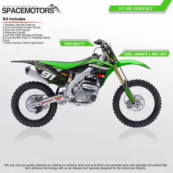 

3M vinyl wrap decals stickers for motorcycle bike KX KLX KXF F 85 100 250 450 cc 2004 05 06 07 08 09 10 11 12 13 14 15 2016