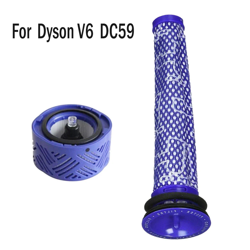 Моющиеся Pre/послемоторный фильтр для Dyson DC59 V6 животных ручной пылесос|Чистящие