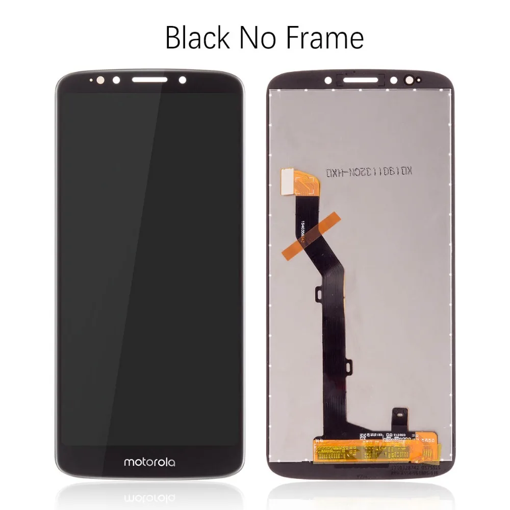 Дисплей для Moto G6 Play сменный сенсорный ЖК-экран для Motorola Moto G6 Play дисплей 5,7 ''XT1922 черный