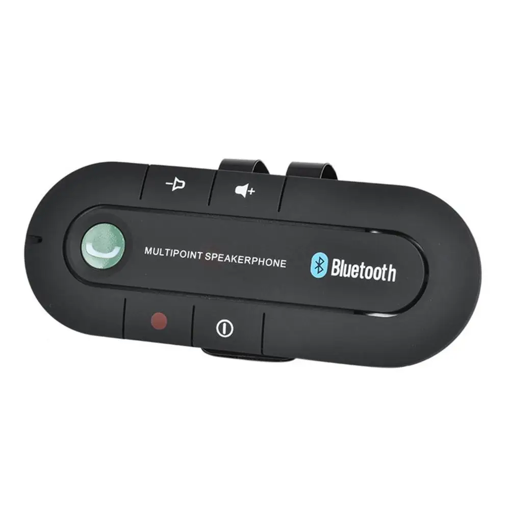 Автомобильный комплект громкой связи ANLUD Bluetooth колонка mp3 плеер зажим от солнца с