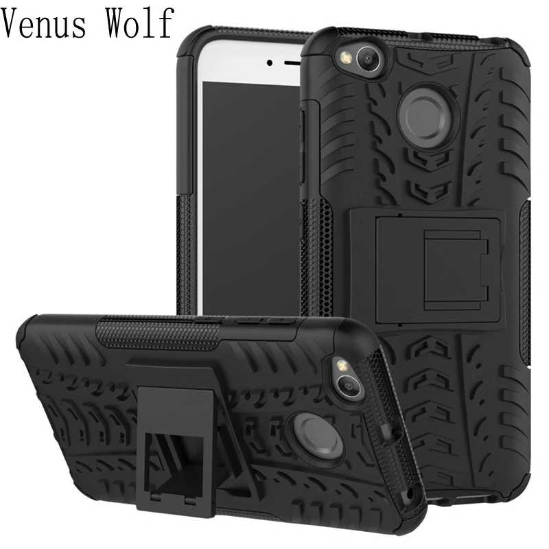 

Hybrid TPU Armor Silicone Rubber Hard Case for Xiaomi Redmi 4X Hard Back Cover Impact Case for Xiaomi Redmi 4X 4 X Red mi X4