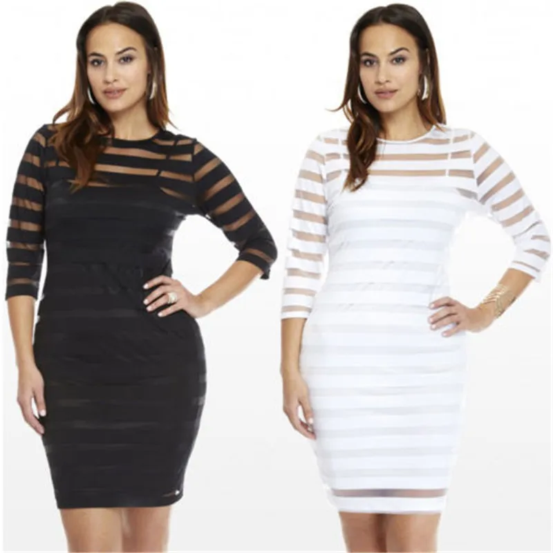 plus size see thru outfits