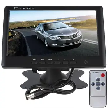 

NEW HD 800 x 480 7 Inch Color TFT LCD Car Rear View Monitor With 2Ch Video High Quality DC 12V input Automatic wake-up function
