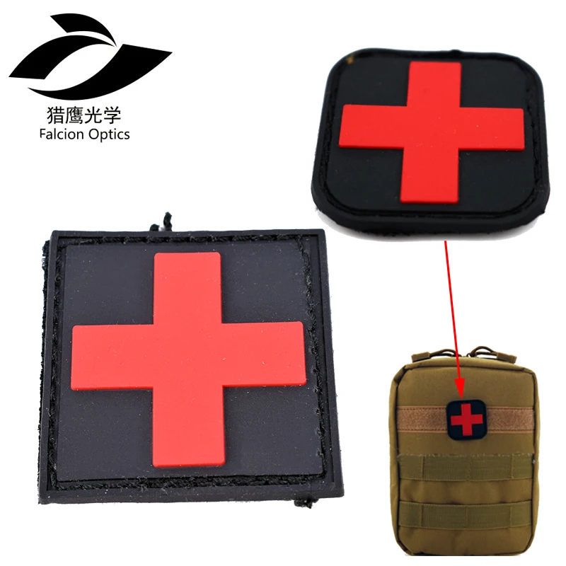 Red Cross First Aid Kit Sticker Self Adhesive Sticky Decal 911 Emergency Safety
