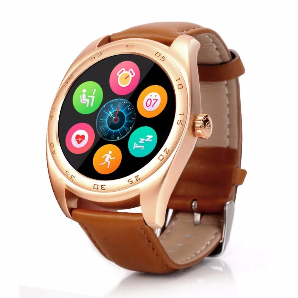 

Bluetooth Smartwatch with Remote music and remote camera Hear t Rate Monitor Call Message Reminder support for Android IOS A4