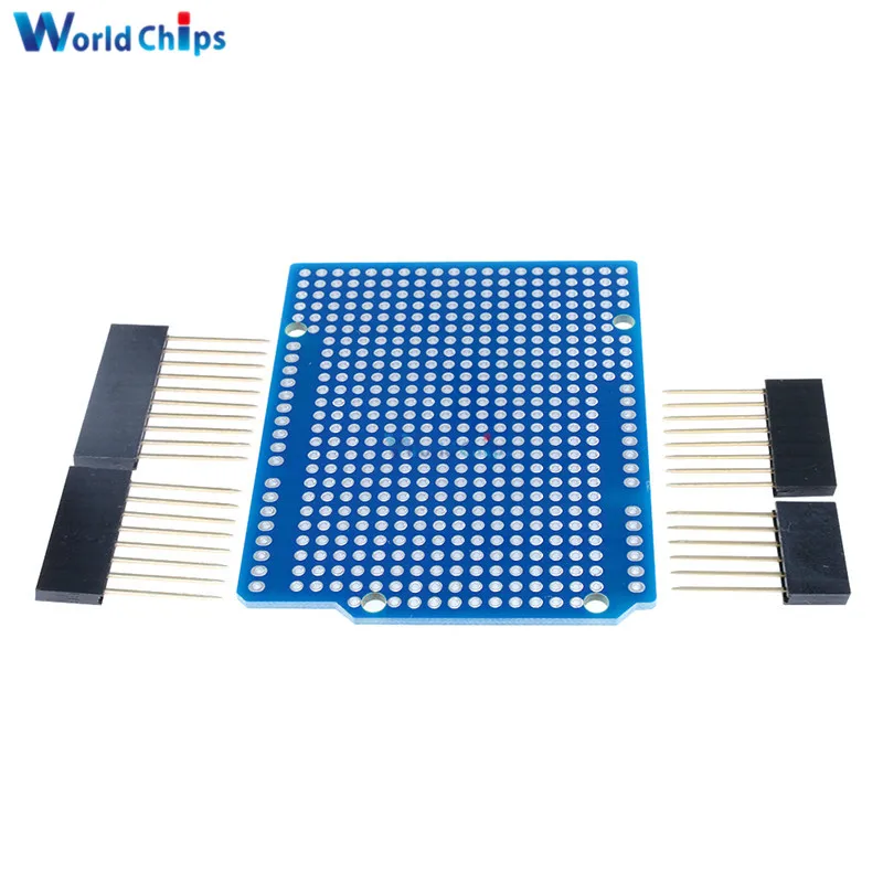 Плата расширения печатной платы для Arduino ATMEGA328P UNO R3 макетная плата 2 мм 54 с
