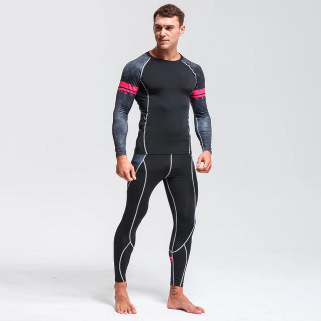 Men's Ski Underwear Set > Winter Thermal Underwear >Running Quick