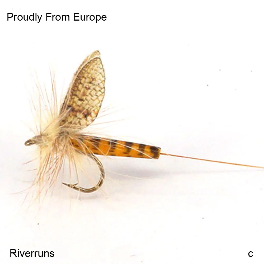 

Best Quality Realistic Sulphur Fishing Flies Trout Super Sturdy Real Insect Flies From Europe