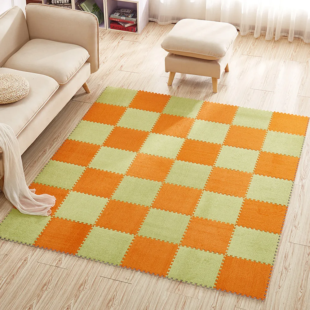 30*30 см детский коврик головоломка из пены EVA Ant Velvet Baby Eco Flower 8 цветов Новое