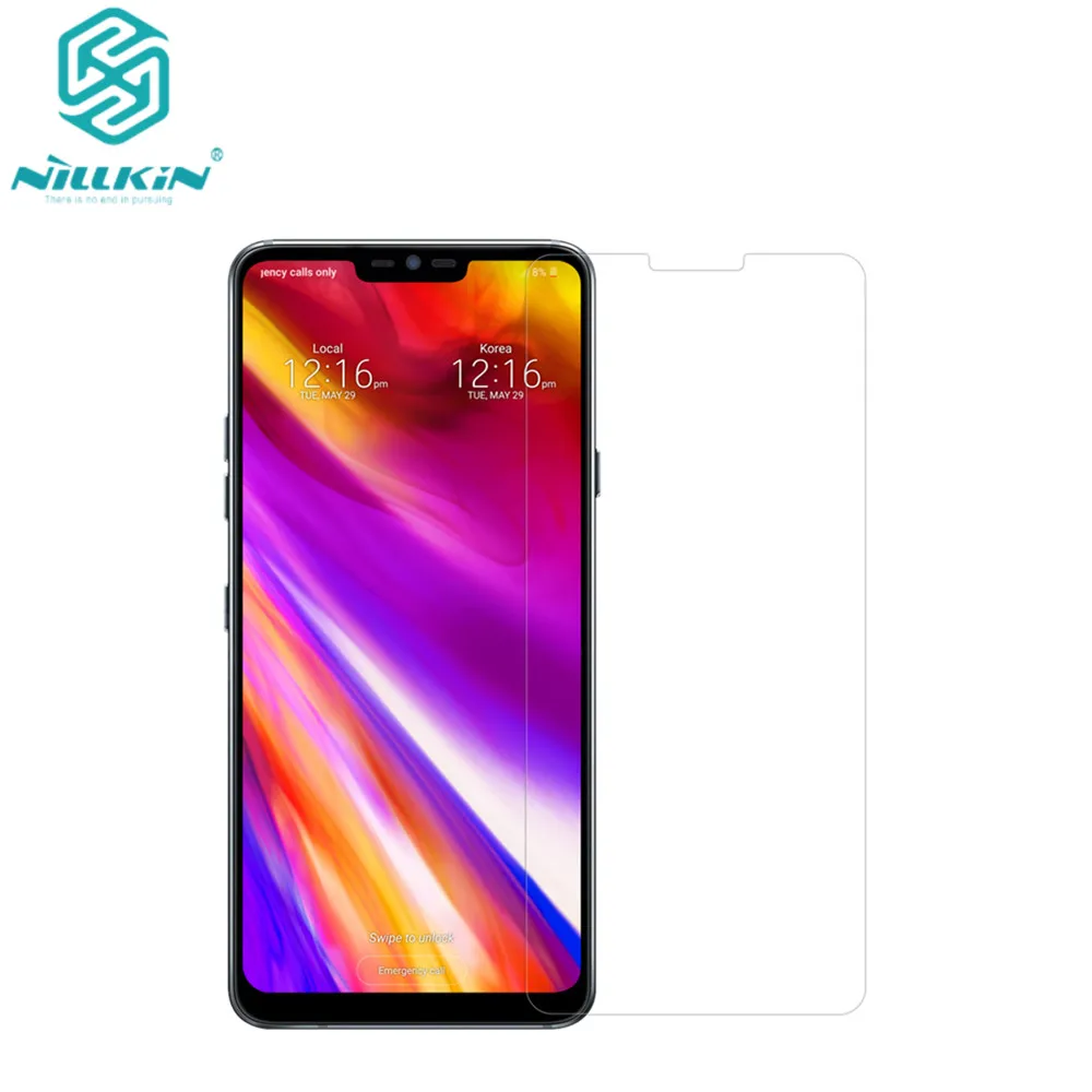 2 шт./лот суперпрозрачная Защитная пленка NILLKIN для LG G7 ThinQ защита экрана от