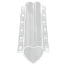 Clear Fruit Heart Shaped Cucumber Mold Non Toxic Garden Growth Forming Kitchen Plant Tool Shaping Professional Vegetables